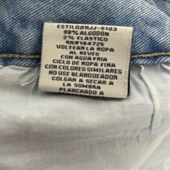 American Bazi Los Angeles Denim Joggers Baggy Distressed Denim Pockets Small - Picture 8 of 9